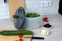 LURCH Salatschleuder weiß/grau, 1 St.