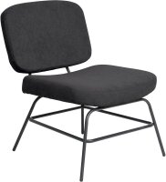 meet powered by PAPERFLOW Sessel CURVE anthrazit schwarz...
