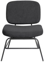 meet powered by PAPERFLOW Sessel CURVE anthrazit schwarz...
