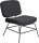 meet powered by PAPERFLOW Sessel CURVE anthrazit schwarz Stoff 57,0 x 71,0 x 75,5 cm, 1 St.