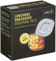 LURCH Lunchbox silber 350,0 ml, 1 St.  ( 240936 )