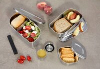 LURCH Lunchbox silber 350,0 ml, 1 St.  ( 240936 )