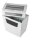 LEITZ IQ Home Office Aktenvernichter mit Partikelschnitt P-4, 4 x 28 mm, bis 10 Blatt, weiß