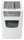LEITZ IQ Home Office Slim Aktenvernichter mit Partikelschnitt P-4, 4 x 28 mm, bis 10 Blatt, weiß