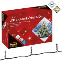 Idena 120er LED Lichterkette grün 20,0 m, 1 St.
