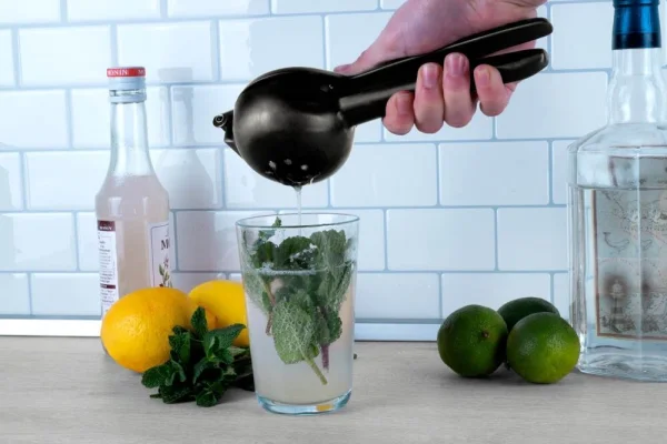 LURCH Barpresse Zitronenpresse smokey grey