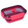 LURCH Frischhaltedose up & down 3,2 - 7,2 cm hoch pink 800,0 ml, 1 St.