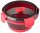 LURCH Frischhaltedose up & down 6,7 cm hoch pink 400,0 ml, 1 St.