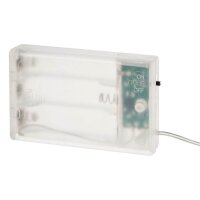 Idena 30er Micro LED Lichterkette silber 3,2 m, 1 St.