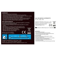 Idena 50er Micro LED Lichterkette silber 5,2 m, 1 St.