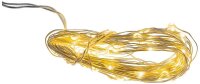 Idena 50er Micro LED Lichterkette silber 5,2 m, 1 St.