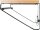 HAKU Möbel Wandgarderobe 13945 eiche Holz 5 Haken 70,0 x 23,0 cm, 1 St.