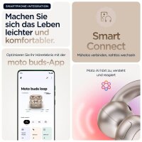MOTOROLA moto buds loop In-Ear-Kopfhörer beige