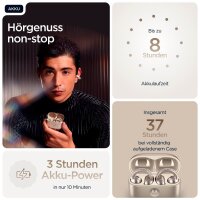 MOTOROLA moto buds loop In-Ear-Kopfhörer beige