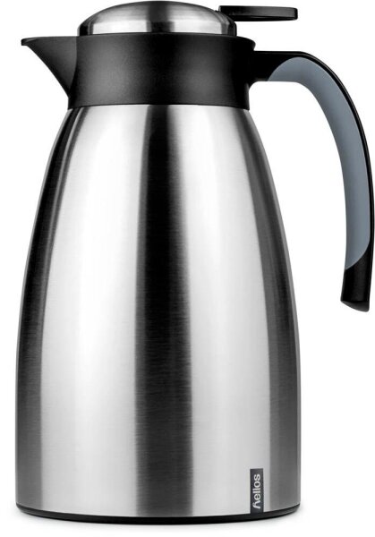 helios® Isolierkanne Snap Edelstahl/schwarz 1,5 l, 1 St.  ( 2385 )
