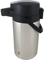 helios® Isolierkanne Coffeestation Edelstahl/schwarz 2,5 l, 1 St.  ( 8257 )