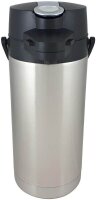 helios® Isolierkanne Coffeestation Edelstahl/schwarz...