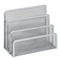 Zeller Briefständer Meshline silber