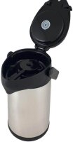 helios® Isolierkanne Pipe Edelstahl/schwarz 2,5 l, 1 St.