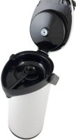 helios® Isolierkanne Airpot grau 1,9 l, 1 St.
