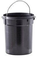 Zeller Mülleimer 12,0 l edelstahl, 1 St.