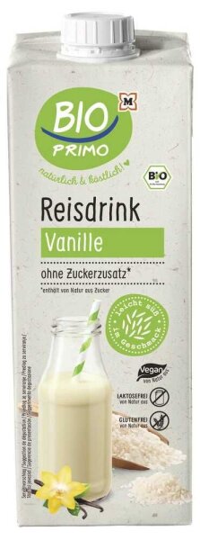 BIO PRIMO Vanille Bio-Reisdrink 1,0 l  ( 2555837 )