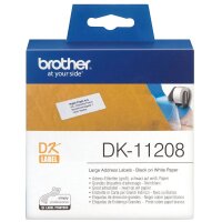 brother Etikettenrolle für Etikettendrucker DK11208...