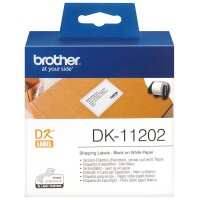 brother Etikettenrolle für Etikettendrucker DK11202...