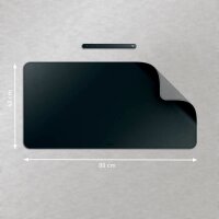 LEITZ Schreibtischunterlage Cosy grau Kunststoff 40,0 x 80,0 cm, 1 St.