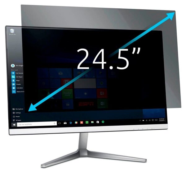 Kensington Display-Blickschutzfolie für 62,2 cm (24,5 Zoll)