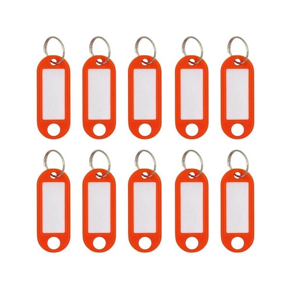 WEDO Schlüsselanhänger orange, 10 St.