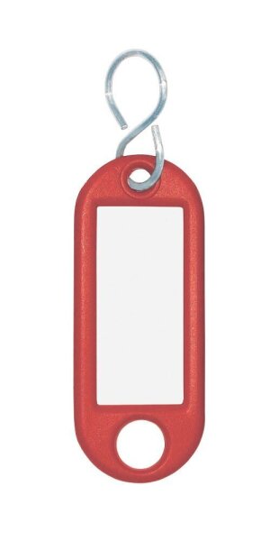 WEDO Schlüsselanhänger rot, 10 St.