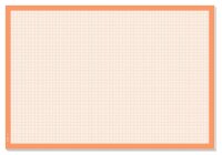 SIGEL Schreibtischunterlage Graph weiß/orange...