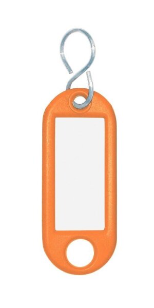 WEDO Schlüsselanhänger orange, 10 St.