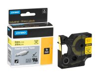 DYMO Schrumpfschlauch RHINO  18054, 9 mm, schwarz auf...