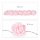 relaxdays Rosen LED Lichterkette rosa 3,40 m, 1 St.
