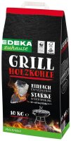 EDEKA zuhause Holzkohle Grillkohle, 10,0 kg, 1 St.