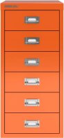 BISLEY MultiDrawer™ L296 Schubladenschrank orange 6...