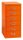 BISLEY MultiDrawer™ L296 Schubladenschrank orange 6 Schubladen 27,8 x 38,0 x 59,0 cm, 1 St.