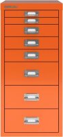 BISLEY MultiDrawer™ L298 Schubladenschrank orange 8...