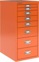 BISLEY MultiDrawer™ L298 Schubladenschrank orange 8 Schubladen 27,8 x 38,0 x 59,0 cm, 1 St.
