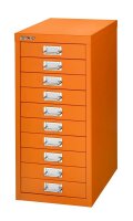 BISLEY MultiDrawer™ L2910 Schubladenschrank orange 10 Schubladen 27,8 x 38,0 x 59,0 cm, 1 St.