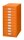 BISLEY MultiDrawer™ L2910 Schubladenschrank orange 10 Schubladen 27,8 x 38,0 x 59,0 cm, 1 St.