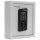 ROTTNER KeyTronic 20 Schlüsselkasten grau mit 20 Haken, Elektronikschloss, 24,5 x 11,0 x 30,0 cm, 1 St.