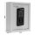 ROTTNER KeyTronic 20 Schlüsselkasten grau mit 20 Haken, Elektronikschloss, 24,5 x 11,0 x 30,0 cm, 1 St.