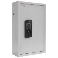 ROTTNER KeyTronic 100 Schlüsselkasten grau mit 100 Haken, Elektronikschloss, 35,0 x 13,0 x 55,0 cm, 1 St.