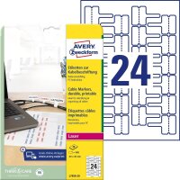 AVERY Zweckform Kabelbeschriftungs-Etiketten L7950-20...
