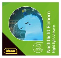 Idena Einhorn LED Nachtlicht weiß, 1 St.