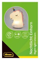 Idena Einhorn LED Nachtlicht weiß, 1 St.
