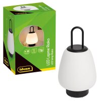 Idena Riako LED Tischlampe weiß